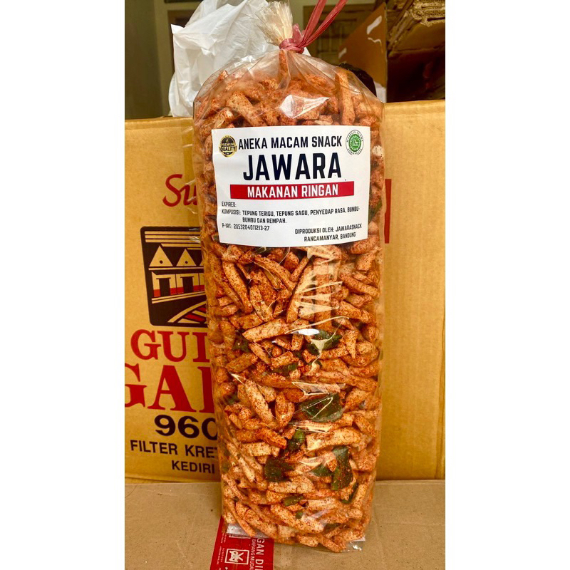 

Basreng Jawara ENAK & GURIH (Baso Goreng) isi 2 KG