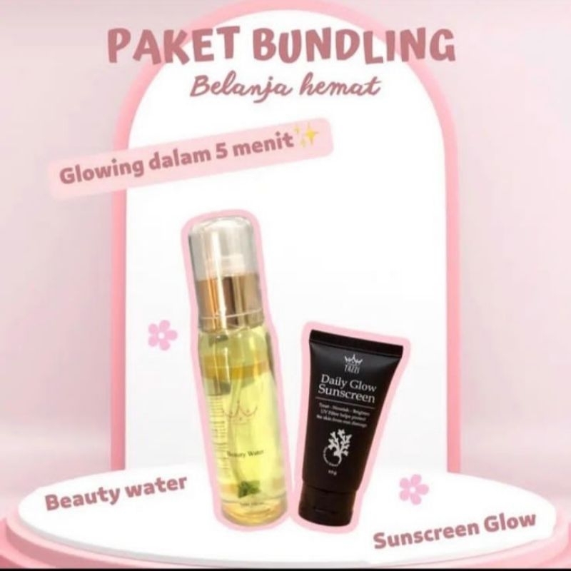 PAKET SUNGLOW + BEAUTY WATER TAZZI