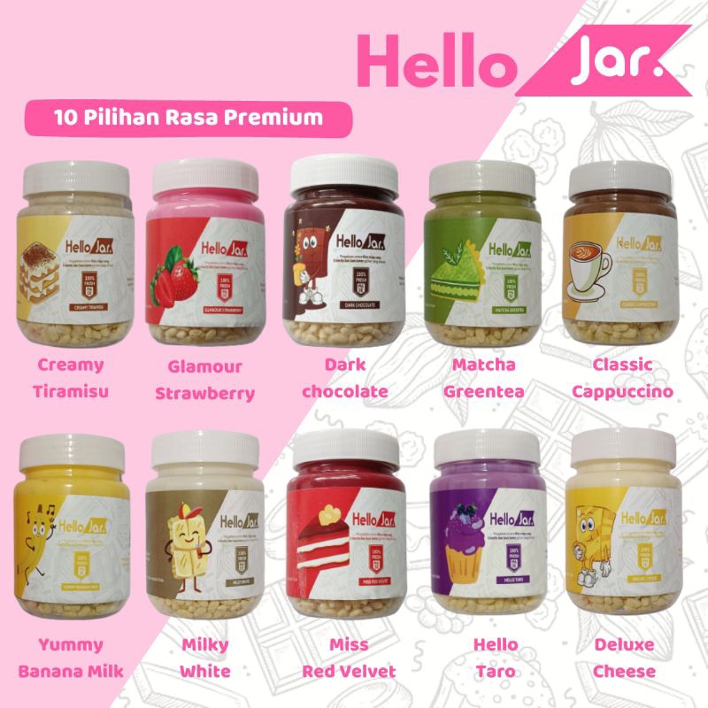 

[ BELI 15 BONUS 1 ] Choco Jar Lumer 10 Varian Rasa PREMIUM / Crunchy Choco / Crispy Jar Coklat / Choco Crunchy Ready to Eat / Parcel / Hampers