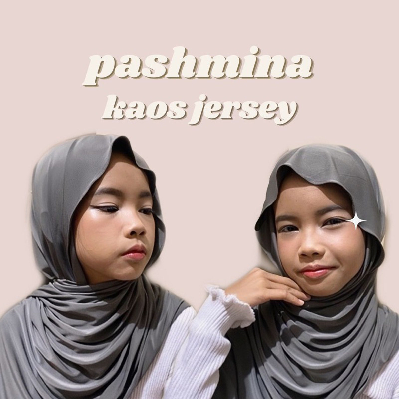 Pashmina Kaos Jersey/Pashmina Kaos Rayon Turkey