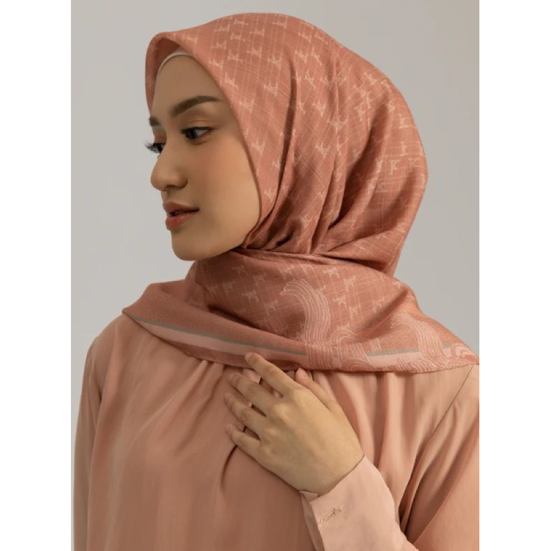 monogram scarf kamiidea sunstone