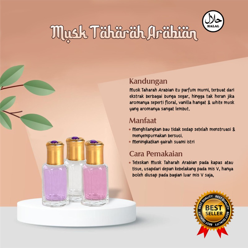 MISK THAHARAH / PARFUM ARAB / MUSK TAHARAH / MISK AL TAHARA