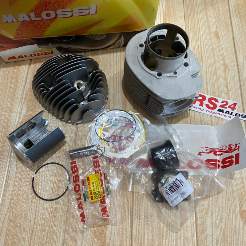 silinder blok block set malossi MHR 221 cc vespa spartan excel 200
