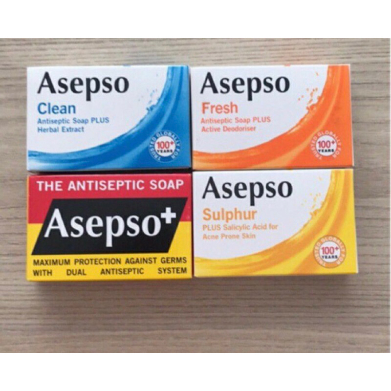 Sabun Asepso antiseptik 80 gram ( sabun gatal antiseptik asepso )