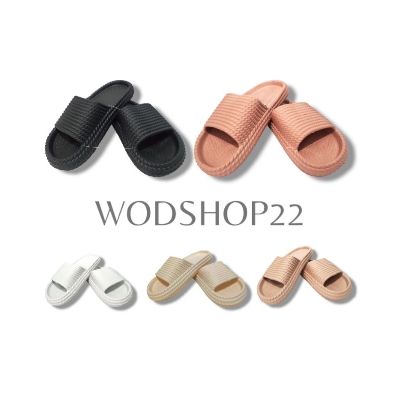 Sandal Karet Wanita YITAI-005 Model Slip On Anti Licin Empuk Ringan