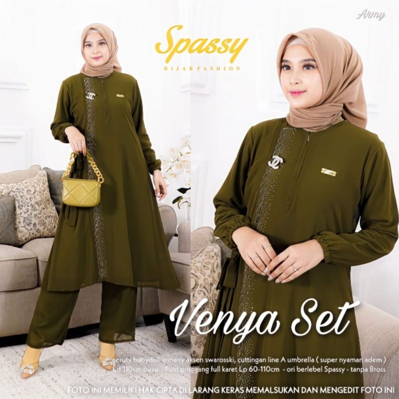 setelan wanita venya by Spassy