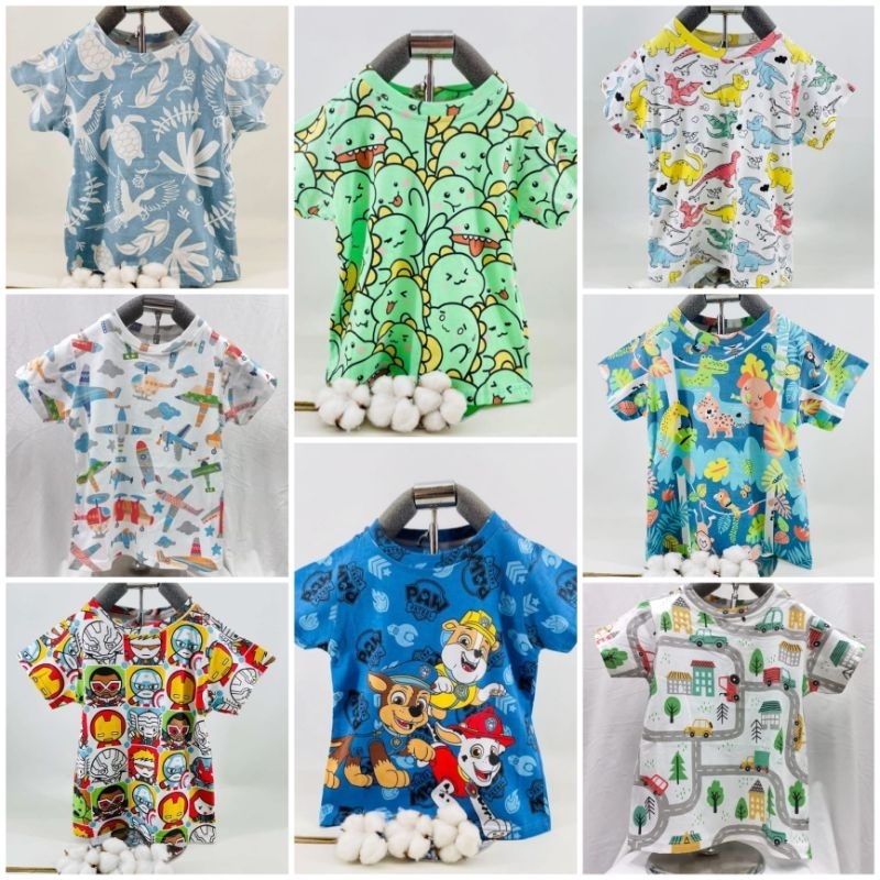 Loopie Kids Kaos Anak Laki-Laki Print Tee