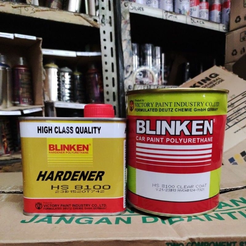 Clear Coat Blinken HS 8100 1.L Hardener Hs 0.5L