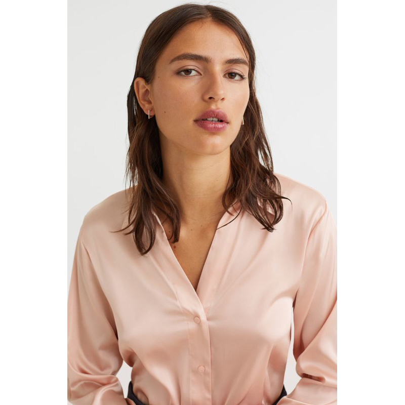 H&amp;M BLOUSE V-NECK-BLOUSE/KEMEJA WANITA