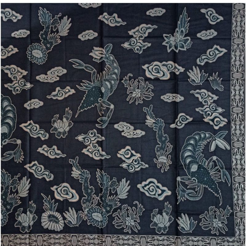 Kain Batik Premium Elegan Katun Motif Ikan Udang