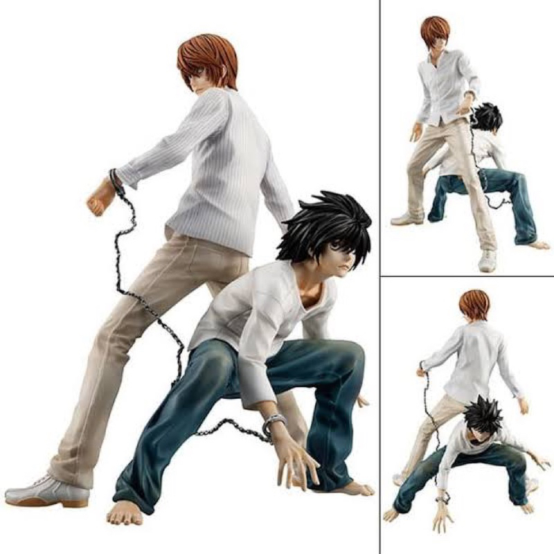 action figure death note model statue light yagami dan L