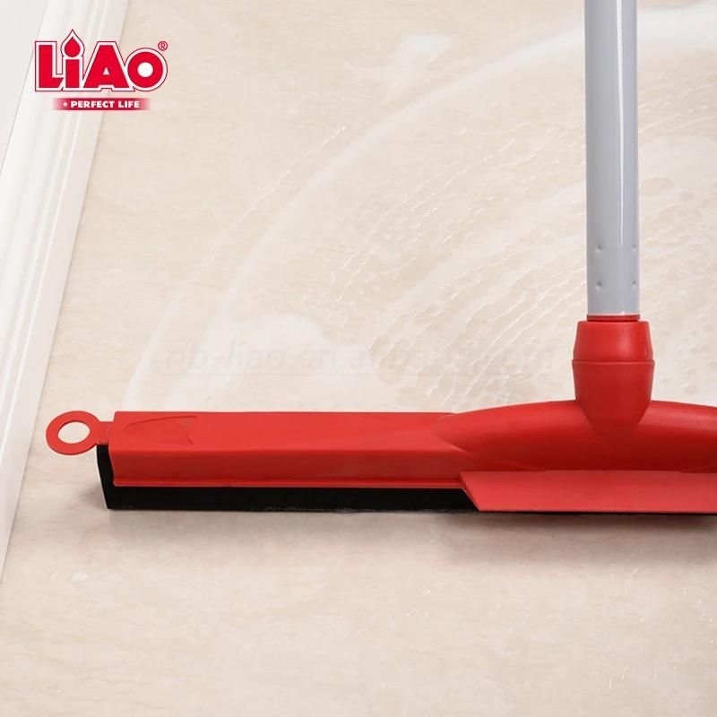 LIAO Serokan Air Karet Double Wiper Sponge EVA Floor Squegee Pembersih Lantai Serbaguna