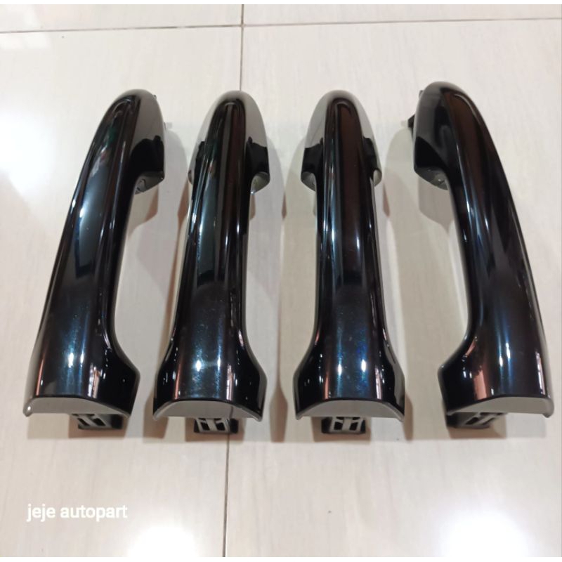 hendel handle pintu luar set hitam innova reborn fortuner hilux ORIGINAL