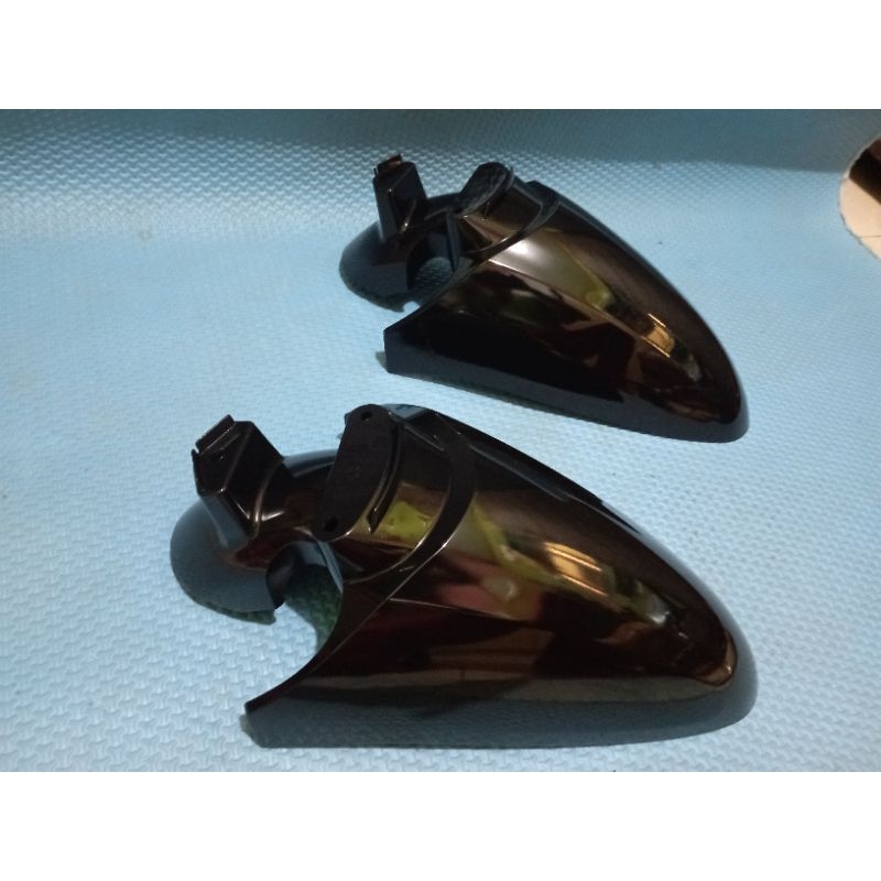 SPAKBOR DEPAN HONDA ALL NEW SCOOPY K2F 2020 2022 HITAM GLOSS ORI