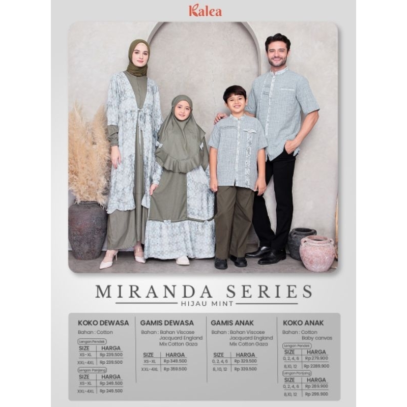 Sarimbit Keluarga Terbaru 2023 Kalea / Dress Kondangan Muslim / Seragam Kondangan Muslim / Couple Mu