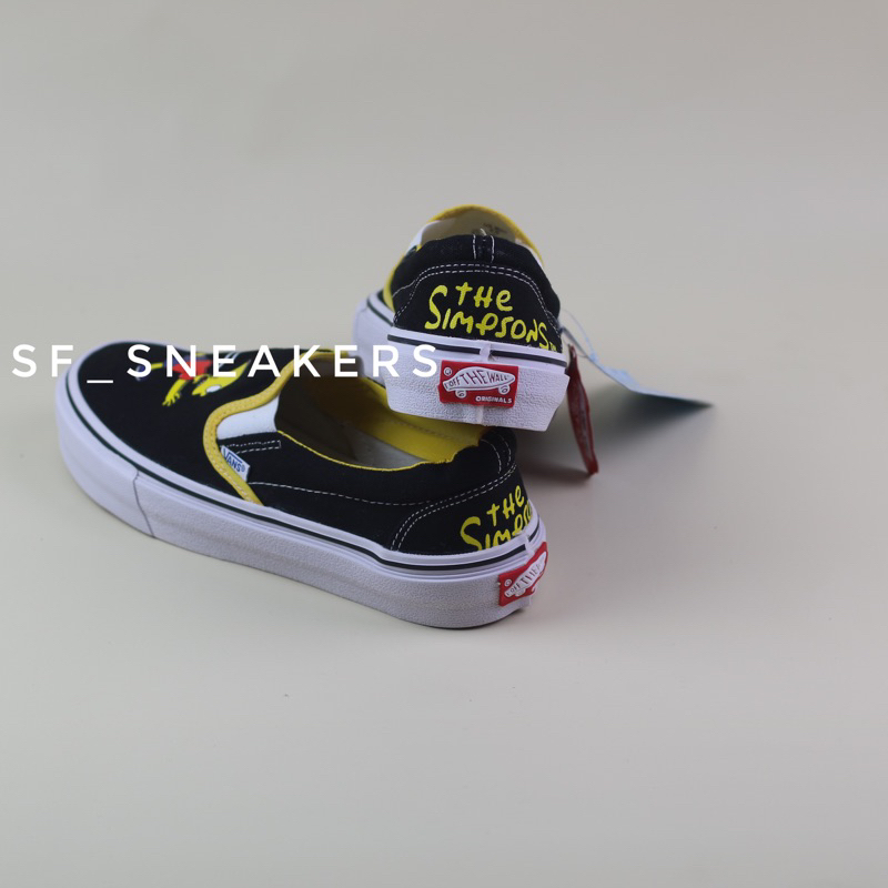 Vans Slip On The Simposn Homer Pria Wanita Unisex GRADE ORIGINAL High Quality