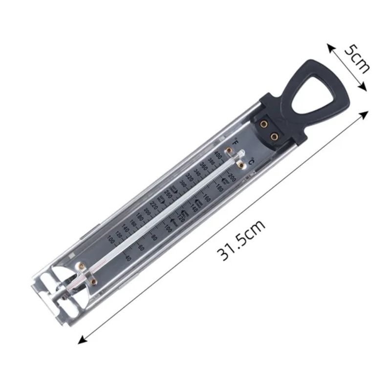 Termurah Stainless Steel Kitchen Craft Cooking Thermometer For Jam Sugar Candy Liquid