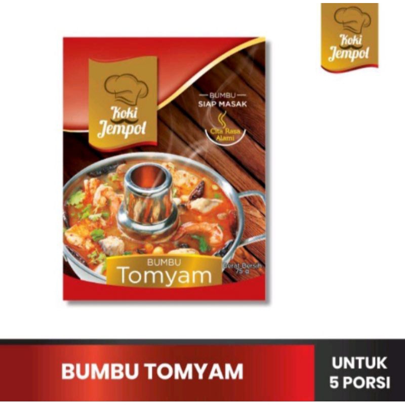 

Koki Jempol Bumbu Tomyam 75gr