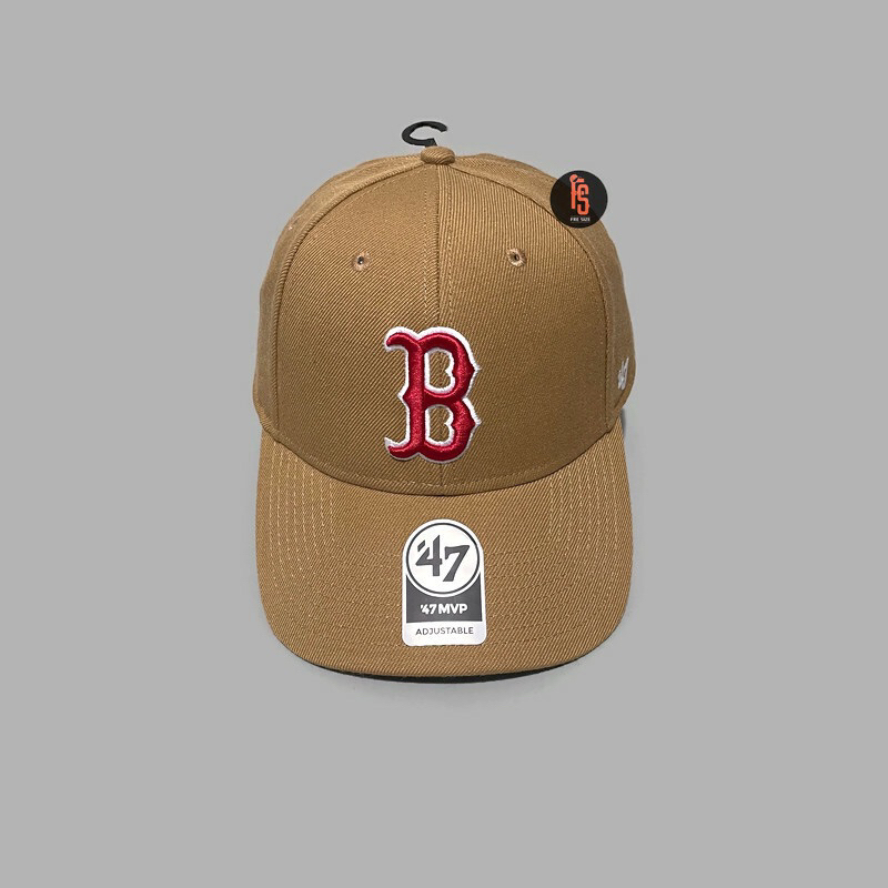 TOPI ORIGINAL 47 MVP BOSTON RED SOX SNAP CAMEL