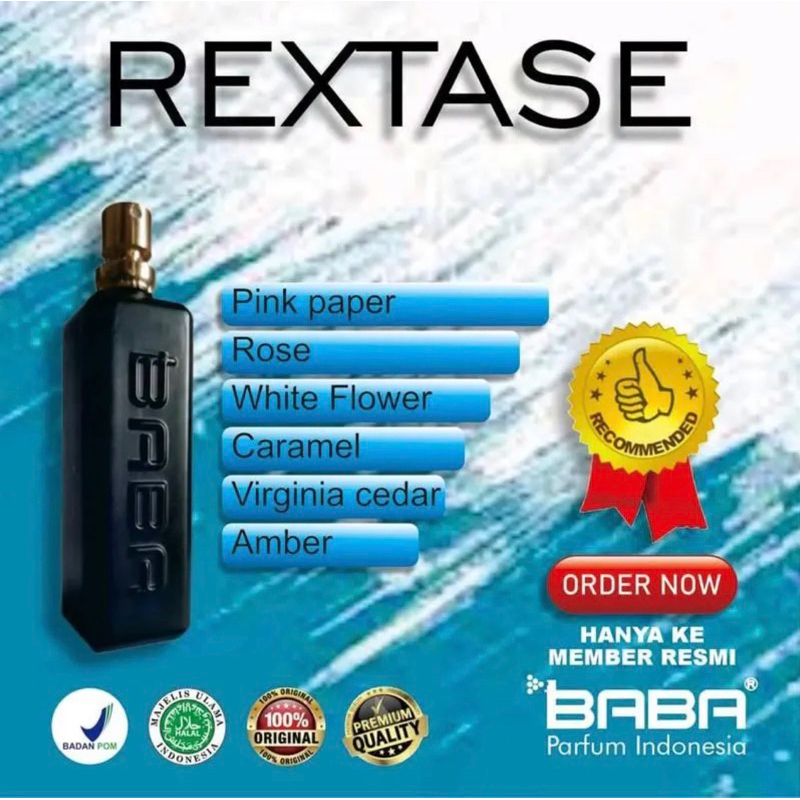 Baba Parfume Rextase - Winyak Wangi Tahan 1 harian