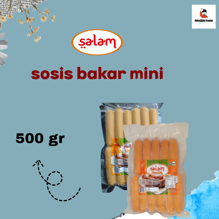 

Sosis Bakar Salam ( mini )