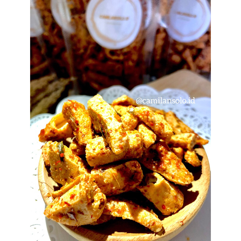 

(1KG) Basreng Stik Daun Jeruk/basreng pedas daun jeruk/basreng original daun jeruk