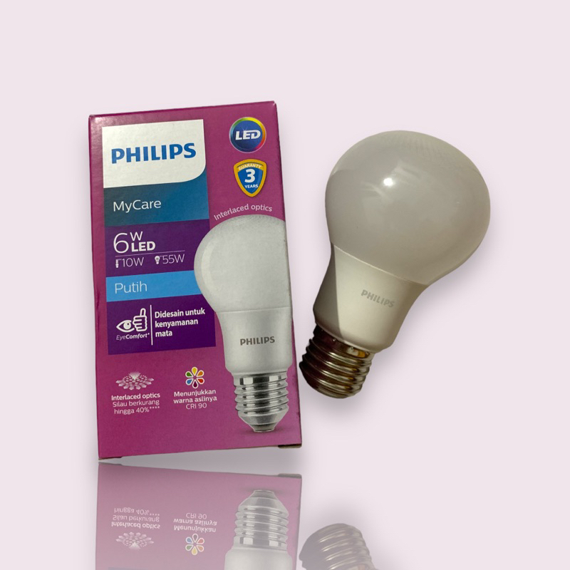 Lampu LED Philips 6 Watt