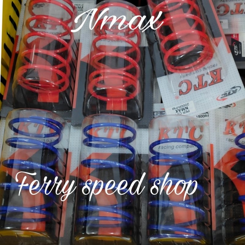 Per cvt KTC racing Nmax new Nmax old / Per cvt KTC Nmax 1500 rpm 2000 rpm