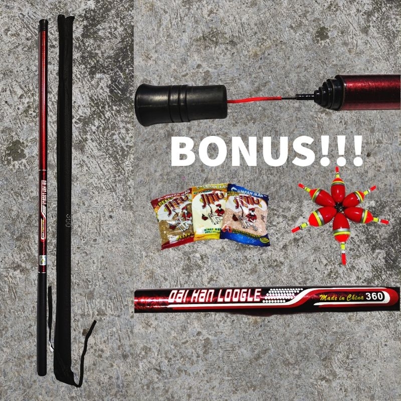 Joran Tegek Daihan Loogle 360 450