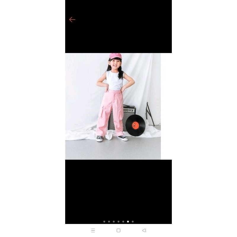 NOLAN CARGO BABY PINK