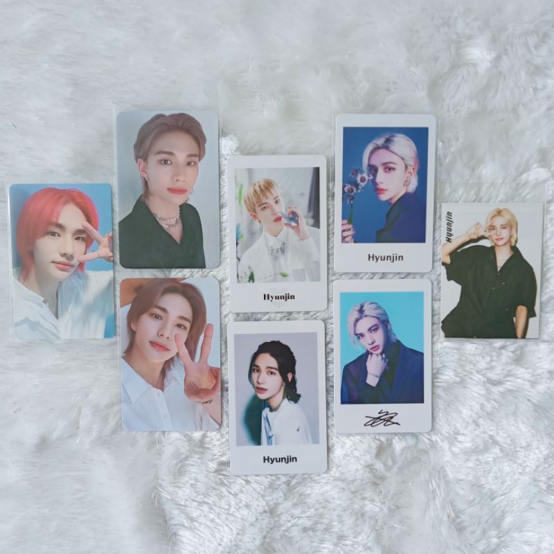 Photocard Hyunjin Straykids Nacific R11 R12 R14 / Pola Scars Japan / Pola Maniac Japan V1 V2 Encore 