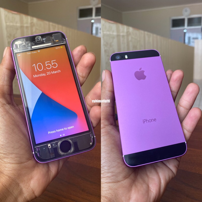 iphone se 2016 64gb black purple