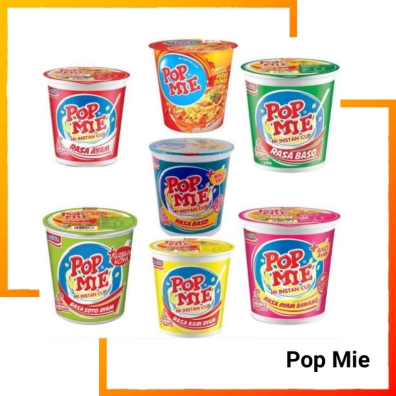 

POP MIE (BESAR) Berbagai Varian Rasa