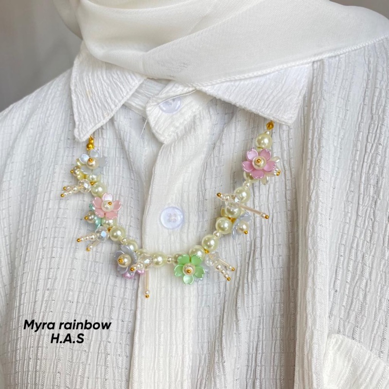 kalung choker mutiara kalung hijab kalung panjang. panjang pendek bisa di atur, adjust