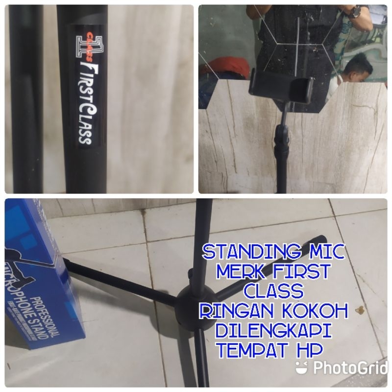 standing Mic floor dudukan Mic panjang tempat Mic mesjid panggung event ruang meeting mimbar imam Me
