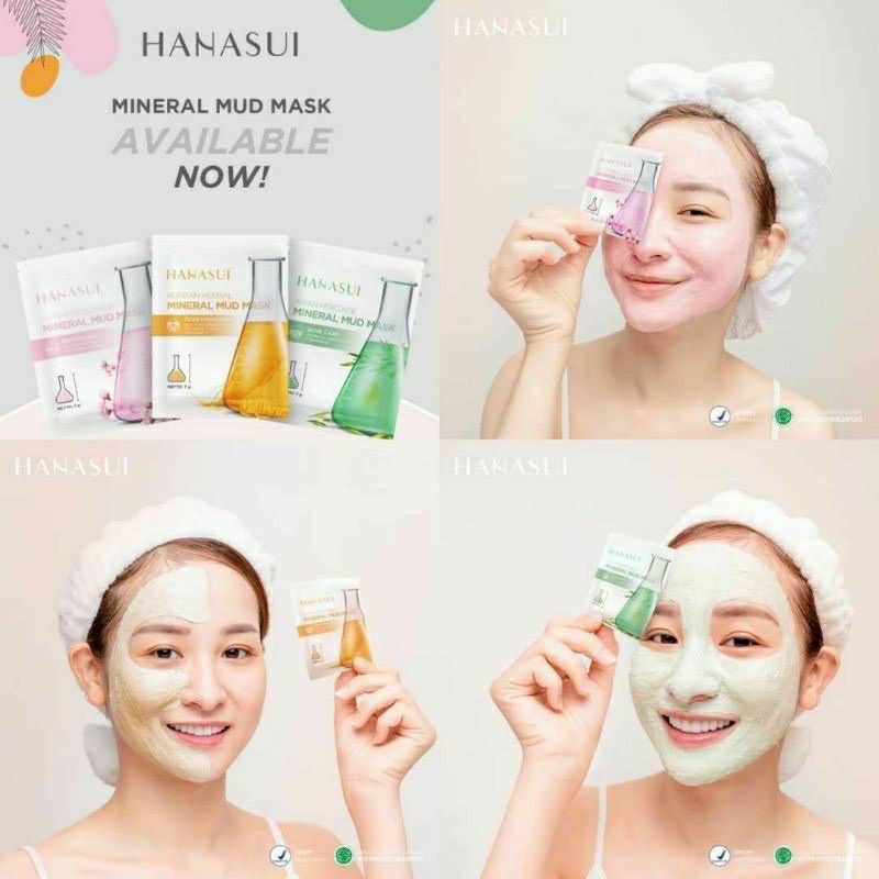 HANASUI Mineral Mud Mask Korean Herbal