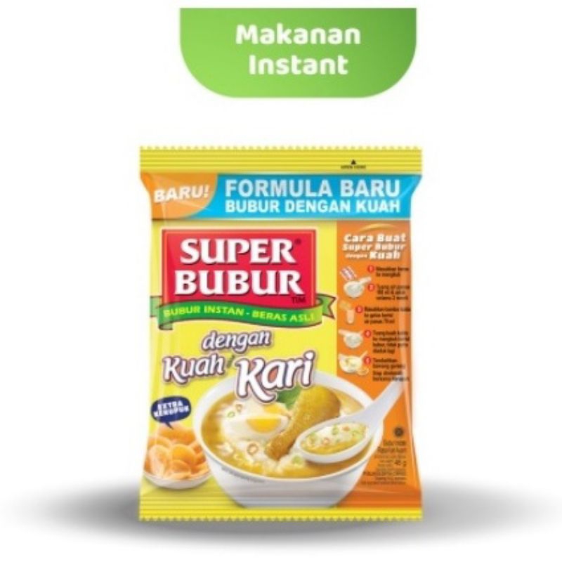 

Super Bubur All Varian 45 g Paling Murah Seshoppe