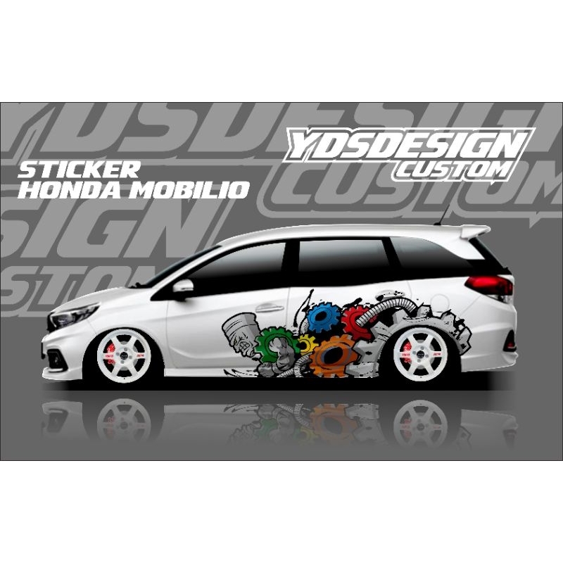 STICKER DECAL HONDA MOBILIO / STICKER VARIASI MOBILIO, SIGRA, LIVINA, DLL