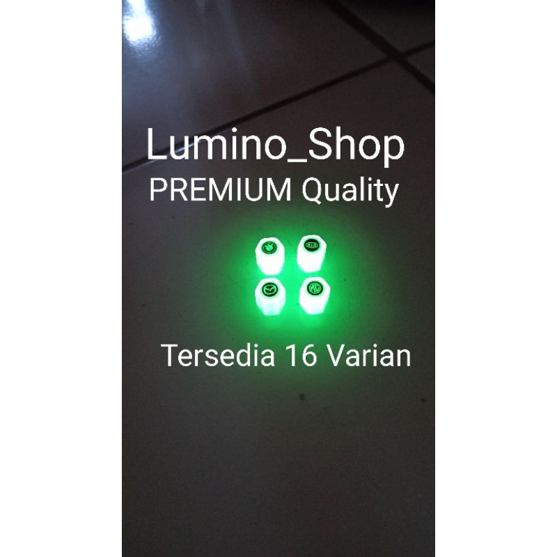 PREMIUM Quality Pentil Ban Luminous dengan Logo Emble timbul di Lapisi Resin Tebal (PREMIUM)