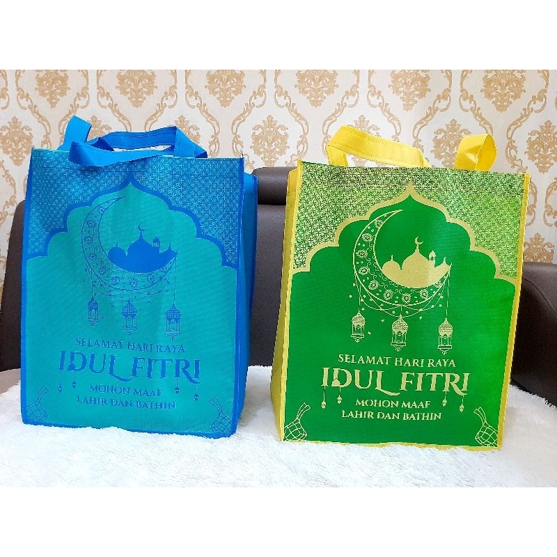 

Tas Spunbond Custom Tas Promosi Tas Lebaran Spunbond 75gsm