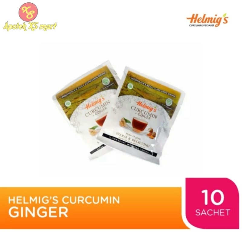 

HELMIG'S CURCUMIN + GINGER 10 SACHET MINUMAN JAHE + CURCUMIN