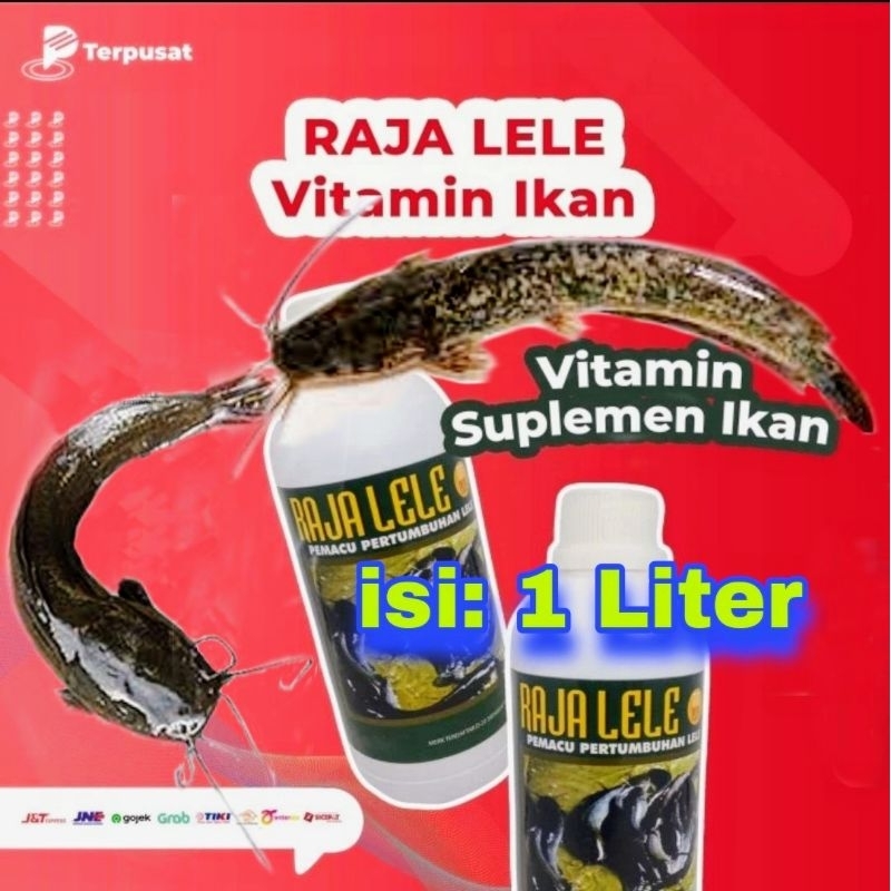 Raja Lele 1 Liter Obat ikan Pemacu Pertumbuhan Ikan lele
