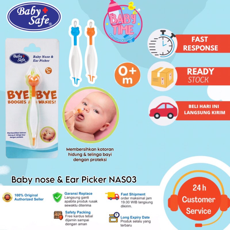 Baby Safe NAS03 Baby Nose &amp; Ear Picker