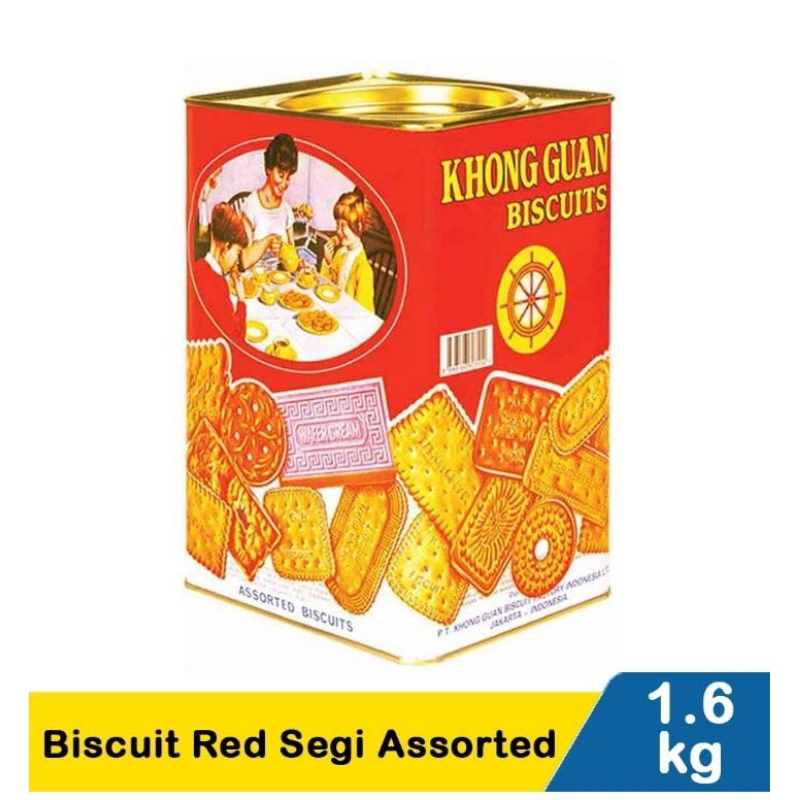 khong Guan Kaleng Besar Murah / Khong Guan Termurah / Khong Guan 16000gr