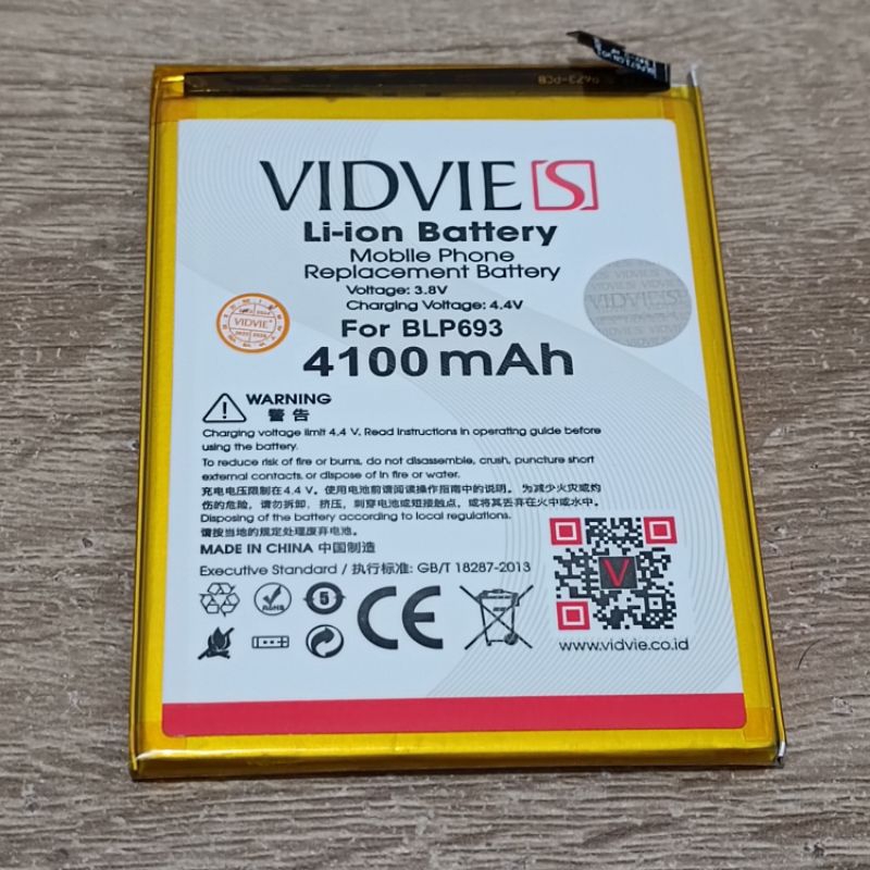 BATERAI VIDVIE S BLP693 COMPATIBLE FOR REALME 3