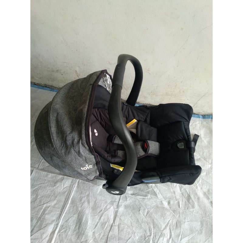 CUCI GUDANG Stroller + Car Seat Joie Meet Litetrax 4 Joie Travel System Chromium