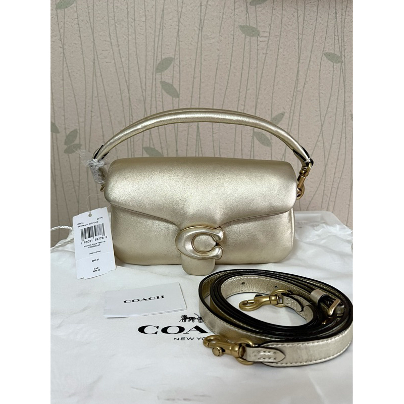 Coach Tabby Pillow Gold 18 (Koleksi Butik)