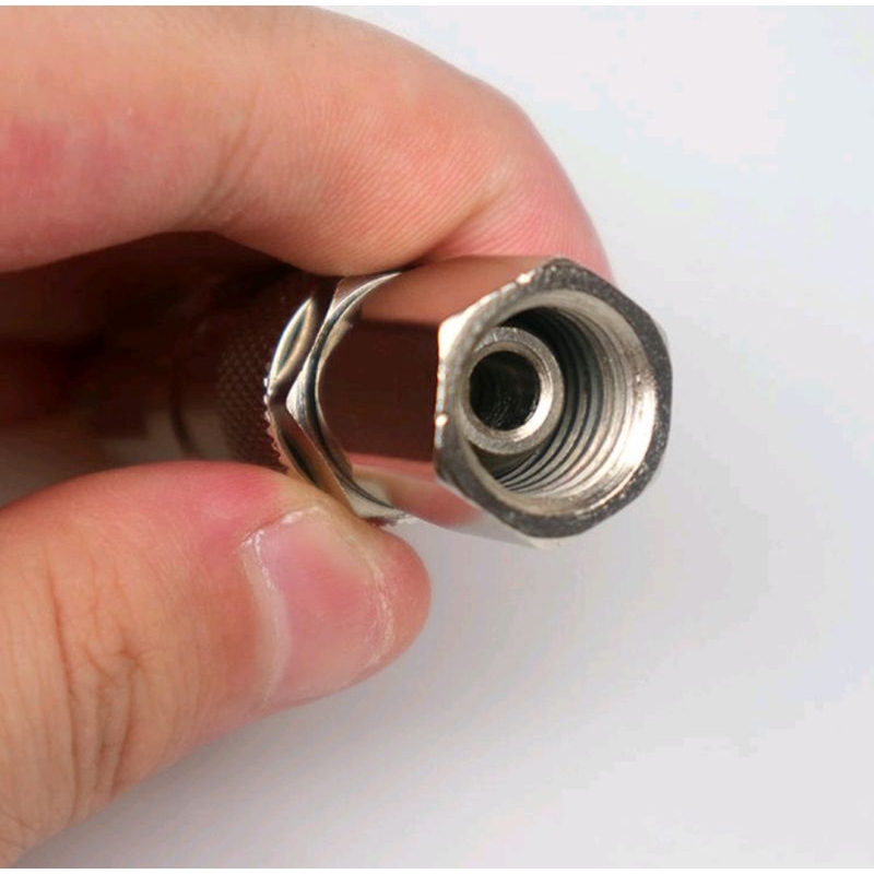 KONEKTOR SELANG GUN SEMPROT AIRLESS UNIT 360° STAINLESS