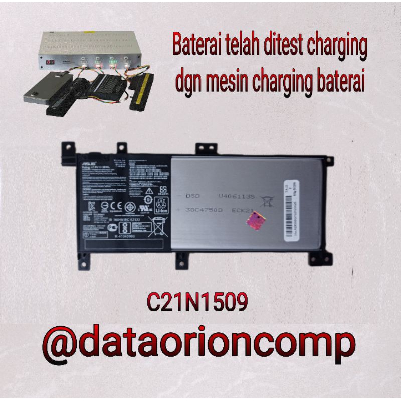 Baterai Battery Laptop Asus A556 A556U X556 X556U X556UB C21N1509