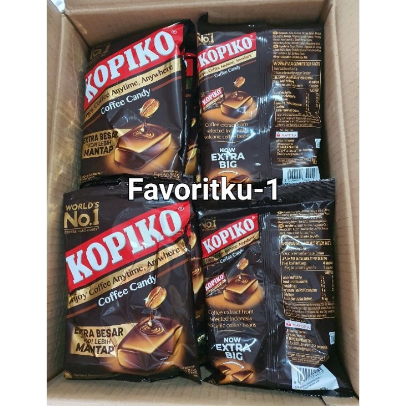 

Permen KOPIKO Coffee Candy 175 g. 1 Bungkus=50 Pcs. World's No.1 Coffee Candy
